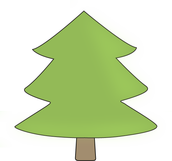 551x516 Pine Tree Clip Art
