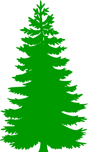 348x598 Pine Tree Clip Art