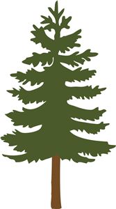 167x300 Tree Silhouettes Clip Art