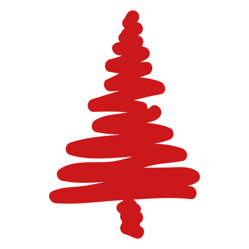 512x512 Brush Stroke Pine Tree