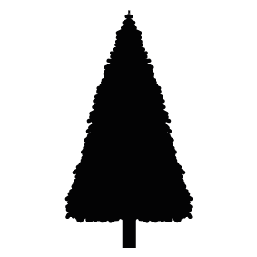 283x283 Pine Silhouettes Silhouettes Of Pine Free