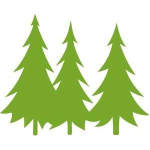 300x300 Pine Tree Silhouette