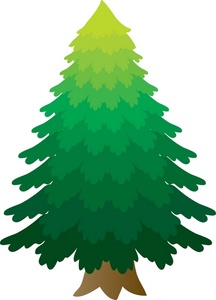216x300 Pine Trees Clip Art Clipart