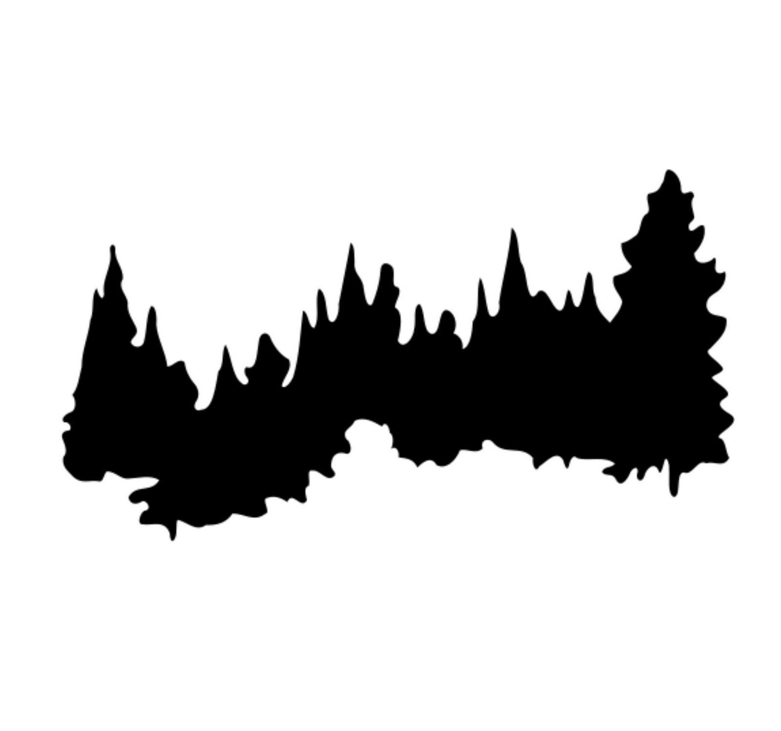 1600x1497 Pine Clipart Tree Line