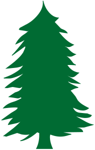 190x300 Green Pine Tree Silhouette T Shirt Spreadshirt