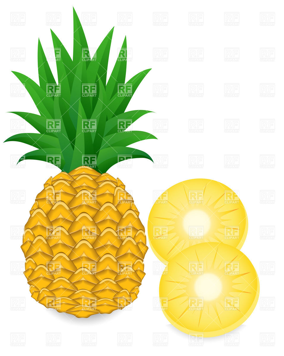 956x1200 Pineapple Clipart Pineapple Slice