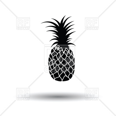 400x400 Pineapple Icon Royalty Free Vector Clip Art Image