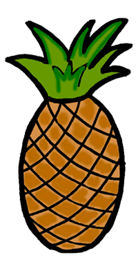 200x373 Pineapple Clip Art 18 200x373 Clipart Panda