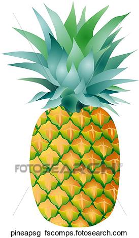 274x470 Clip Art Of Pineapple Single Pineapsg
