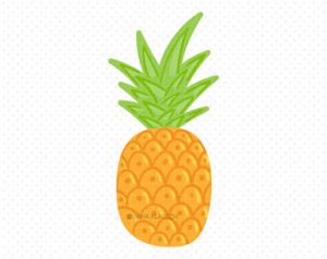 300x238 Extravagant Pineapple Clipart Clip Art Etsy