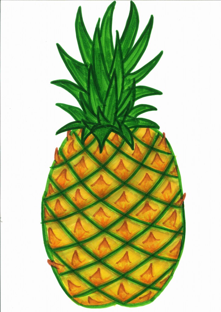 724x1024 Best Pineapple Clipart