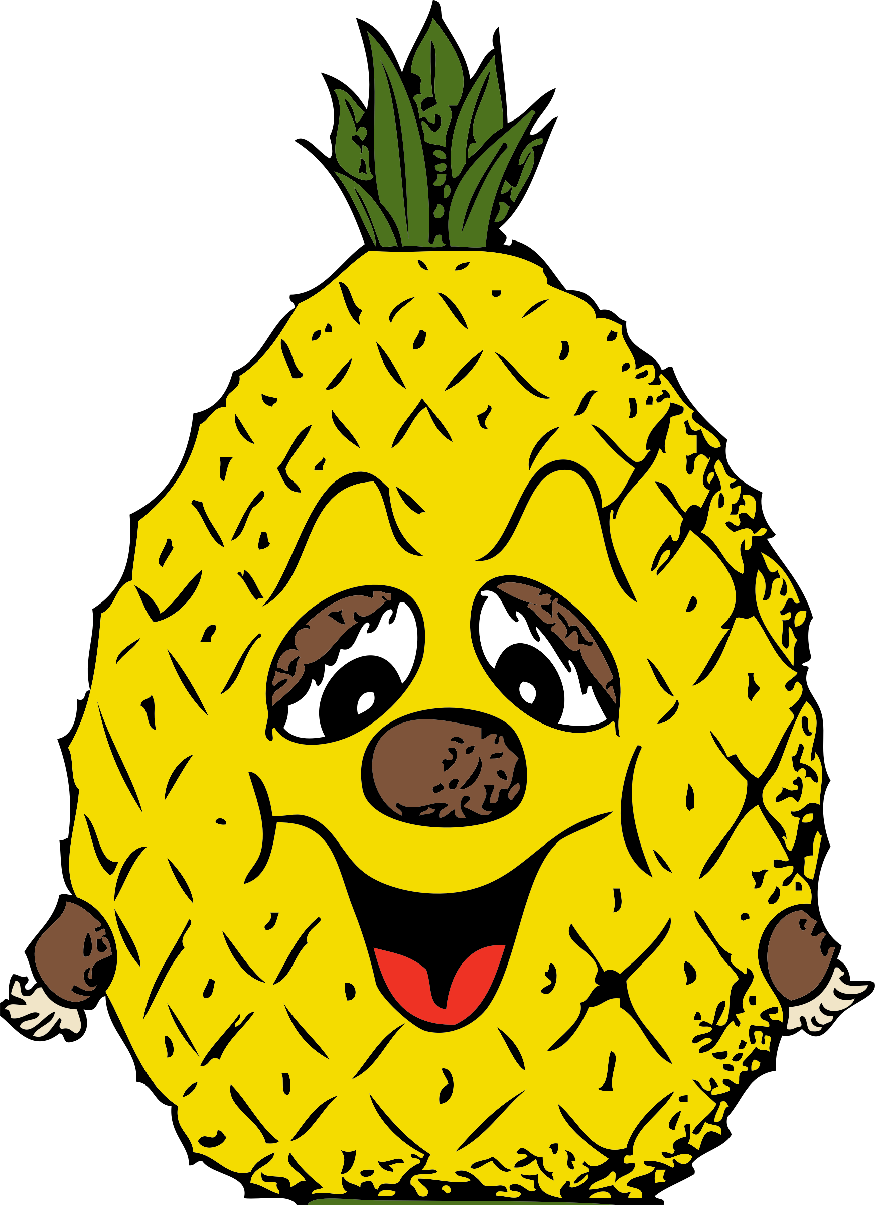 1744x2400 Blog Pineapple Clipart Free Clip Art Images Image 9