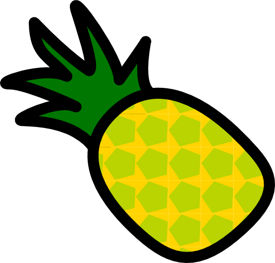 555x530 Green Pineapple Cliparts 217973