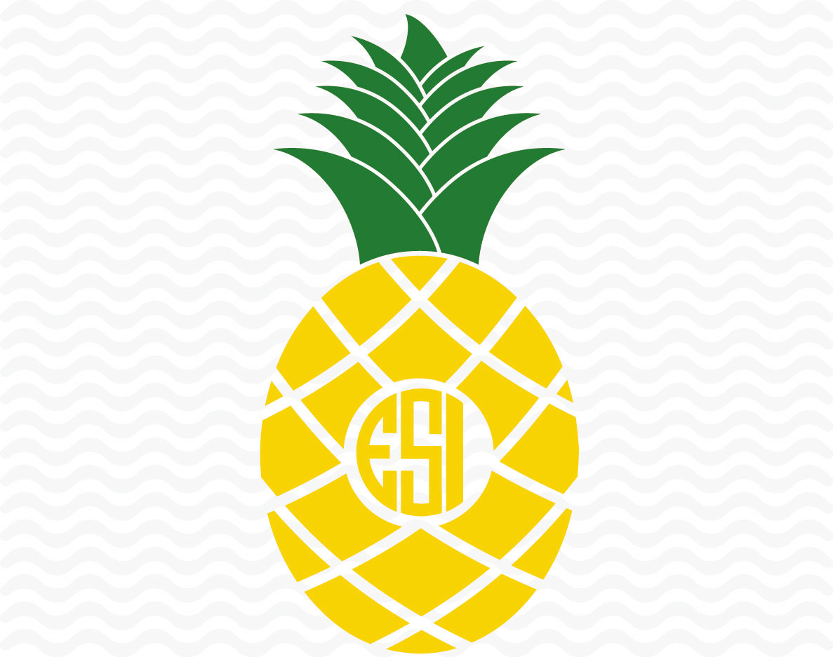 1187x937 Pineapple Silhouette