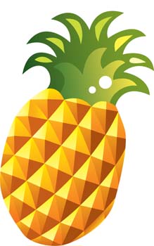 219x350 Pineapple Clip Art 5 Clipartwiz