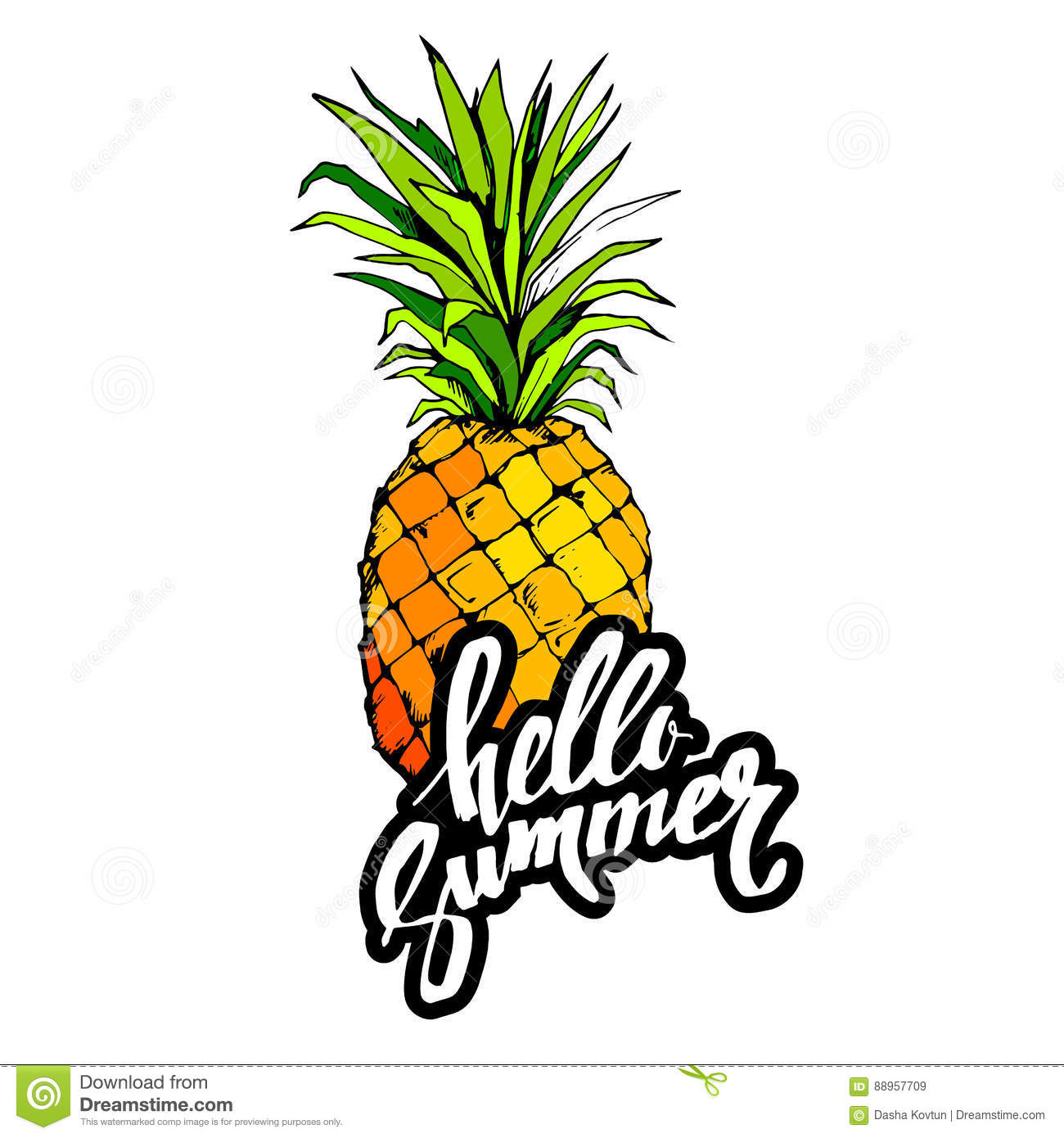 1300x1390 Pineapple Clipart Sweet Food