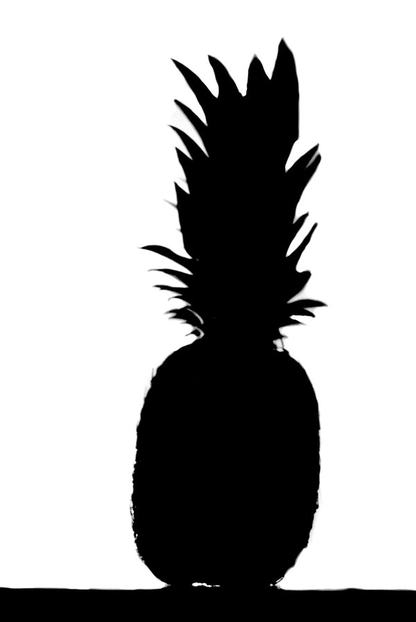 600x896 Psych Pineapple Outline Clipart Panda