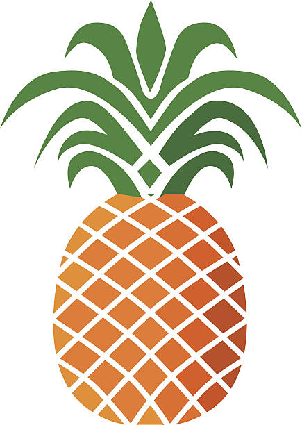 435x612 Vector Clipart Pineapple