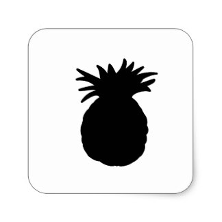 324x324 Pineapple Drawing Stickers Zazzle
