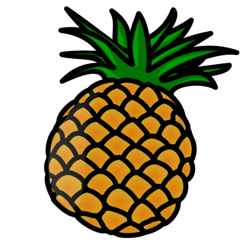 1024x1024 Pineapple Vector Png Clipart Panda Free Clipart Imagestop 20 Png