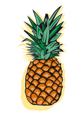 169x235 Pineapple Vector Art Illustration Pineapplee Free