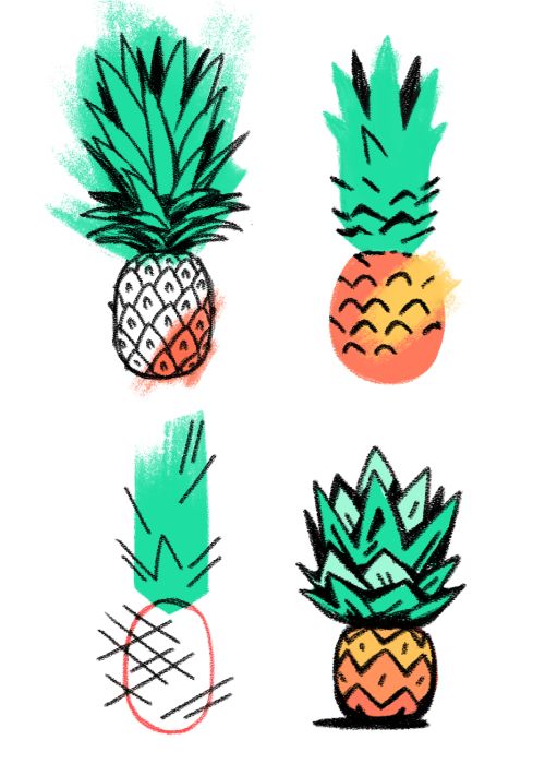 500x711 53 Best Pineapple Images Pinecone, Comic And Pictures