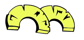 352x167 Pineapple Ring Clipart