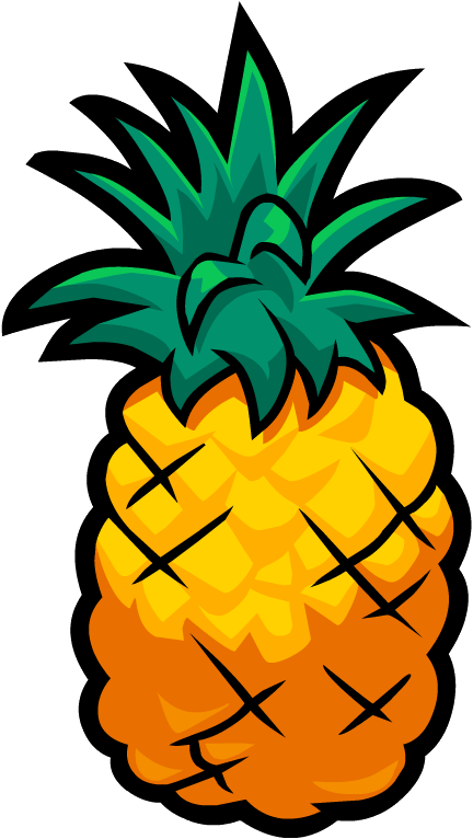 432x766 Pineapple Clipart Clear Background