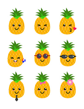 272x350 Pineapples Clipart, Pineapple Svg, Pineapples With Sunglasses, Fruit