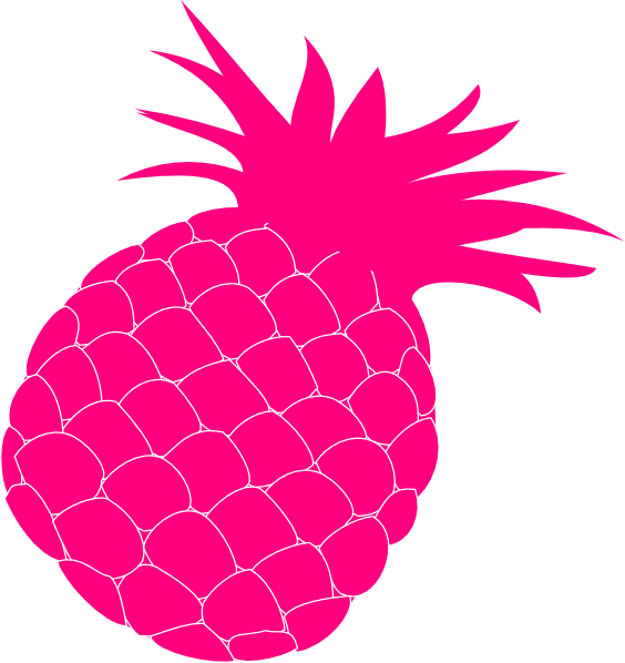 564x598 Yellow Pineapple Clip Art