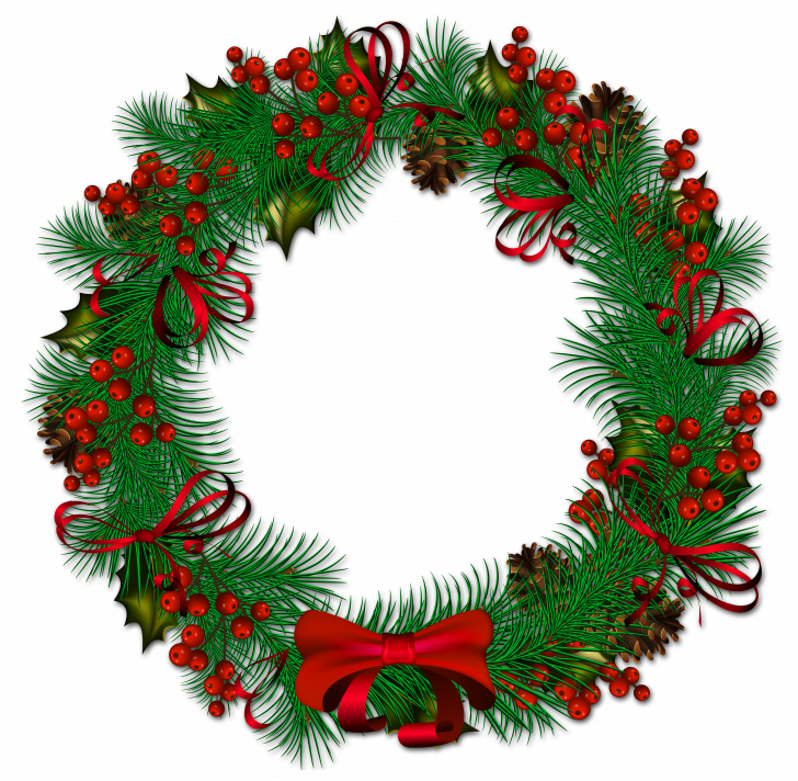 728x712 Christmas ~ Christmas Wreath Clip Art Il Fullxfull 895644642 43c8