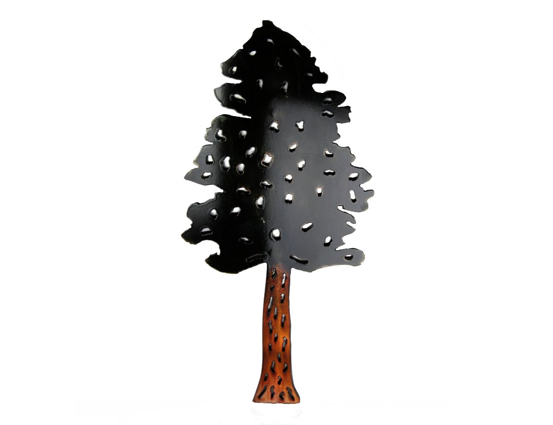1120x860 Pine Tree Art Metal Ponderosa Smw804