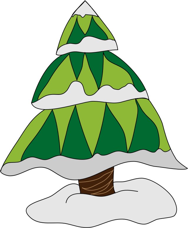 639x772 Pine Tree Clipart Frozen