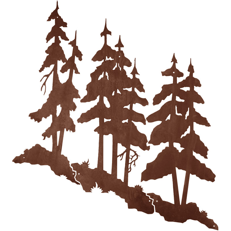 800x800 Pine Tree Clipart Rustic