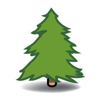 360x360 Drawing Pine Tree Clipart Kid