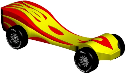 432x255 Clipart Pinewood Derby