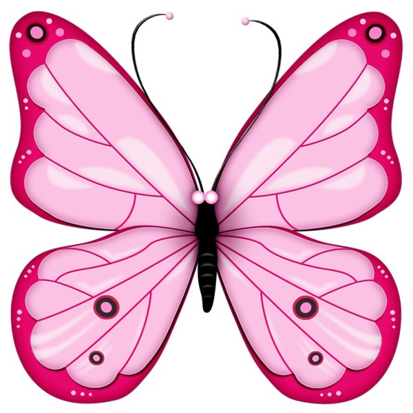 600x599 Clipart Purple Butterfly With Hearts On Wings