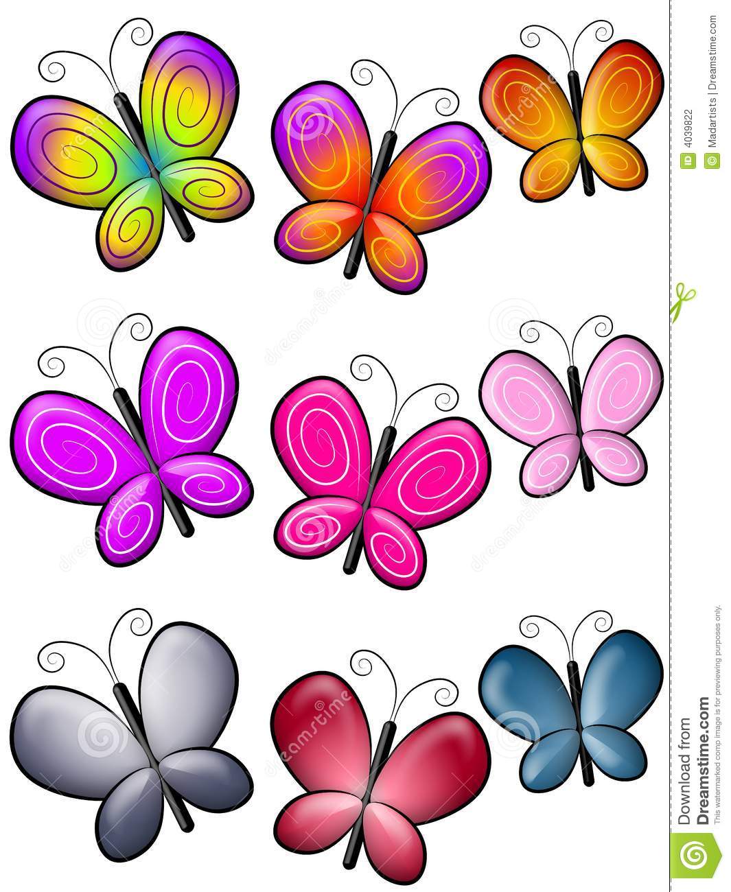 1065x1300 Butterflies Pictures From Clipart