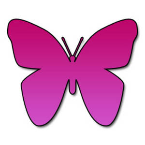 300x300 Butterfly Clipart Pink Butterfly