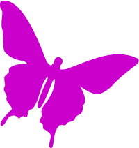 200x212 Pink Butterfly Clipart, Explore Pictures