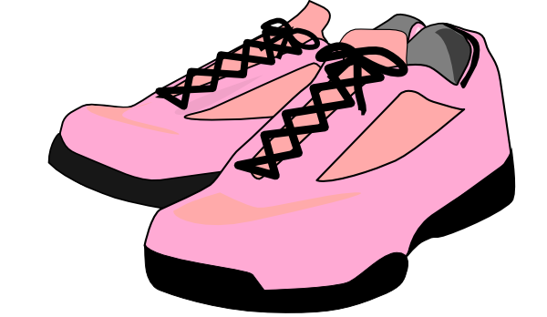 600x348 Pink Shoes Clip Art