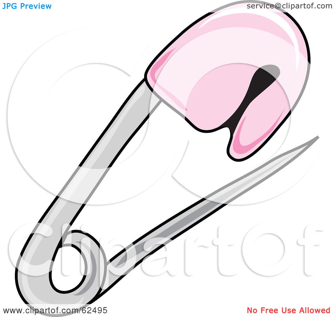1080x1024 Royalty Free (Rf) Clipart Illustration Of A Pink Baby Diaper