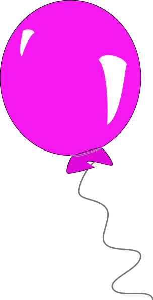 304x596 Pink Balloons Clipart Clipart Panda