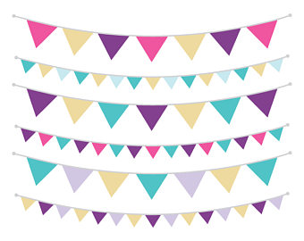 340x270 Pink Purple Banner Etsy