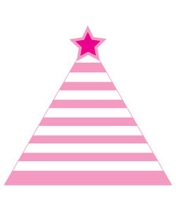 250x300 Pink Birthday Hat Clipart