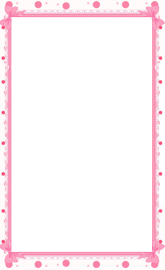 538x881 Pink Baby Border Clipart