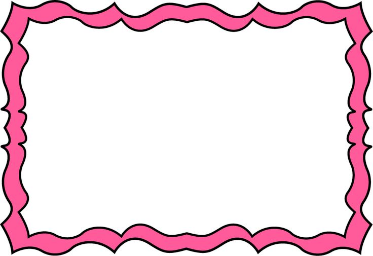 Pink Border Clipart | Free download on ClipArtMag