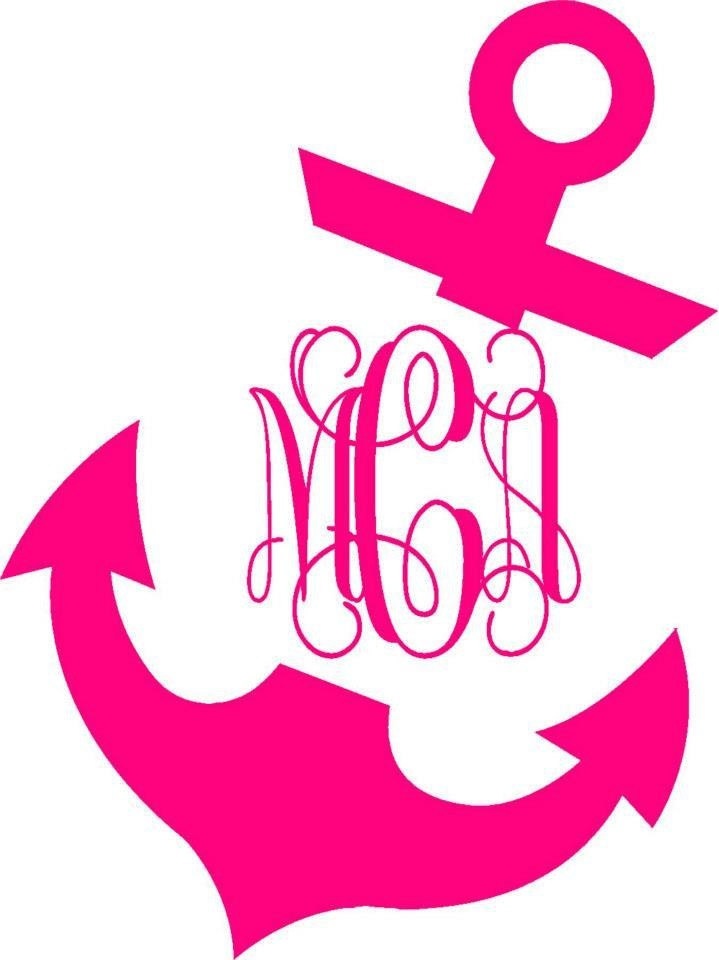 719x960 Anchor Pink Bow Clipart 2