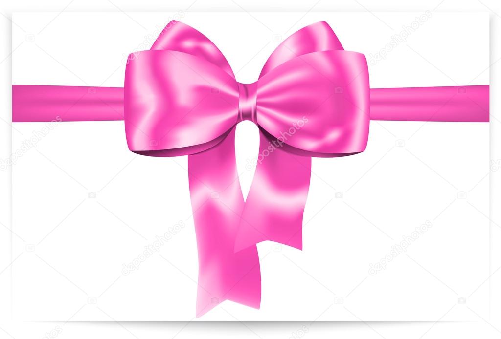 1024x694 Pink Bow Stock Vector Gorgrigo