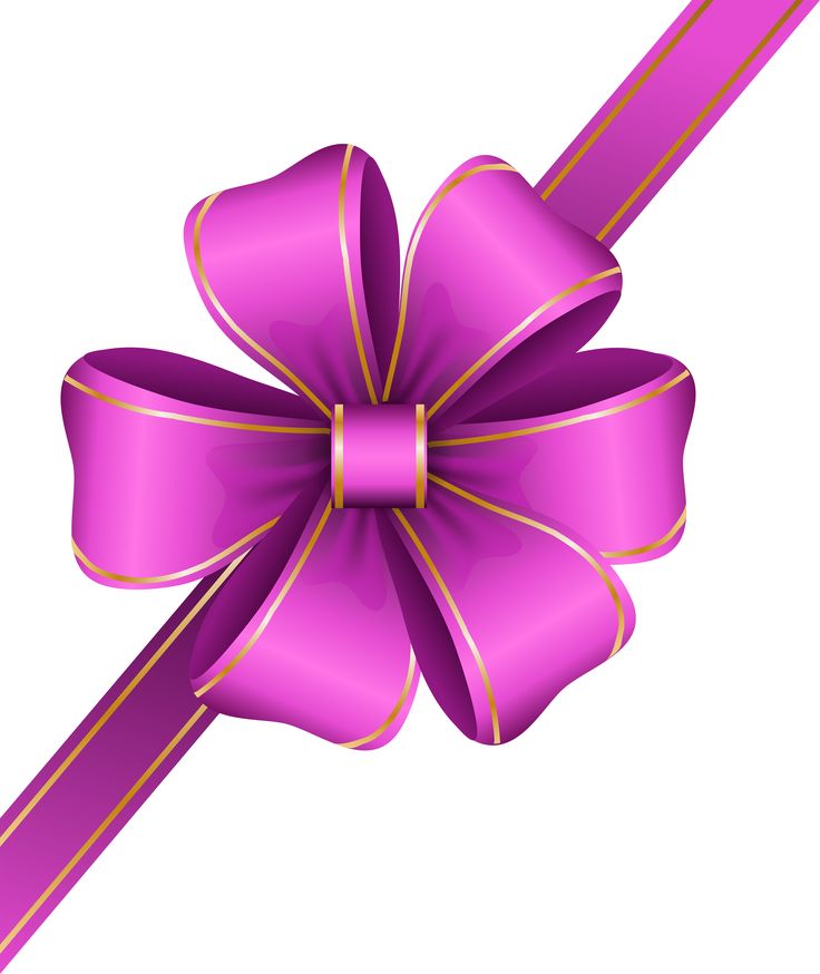 736x874 Decorative Pink Bow Corner Transparent Png Clip Art Image
